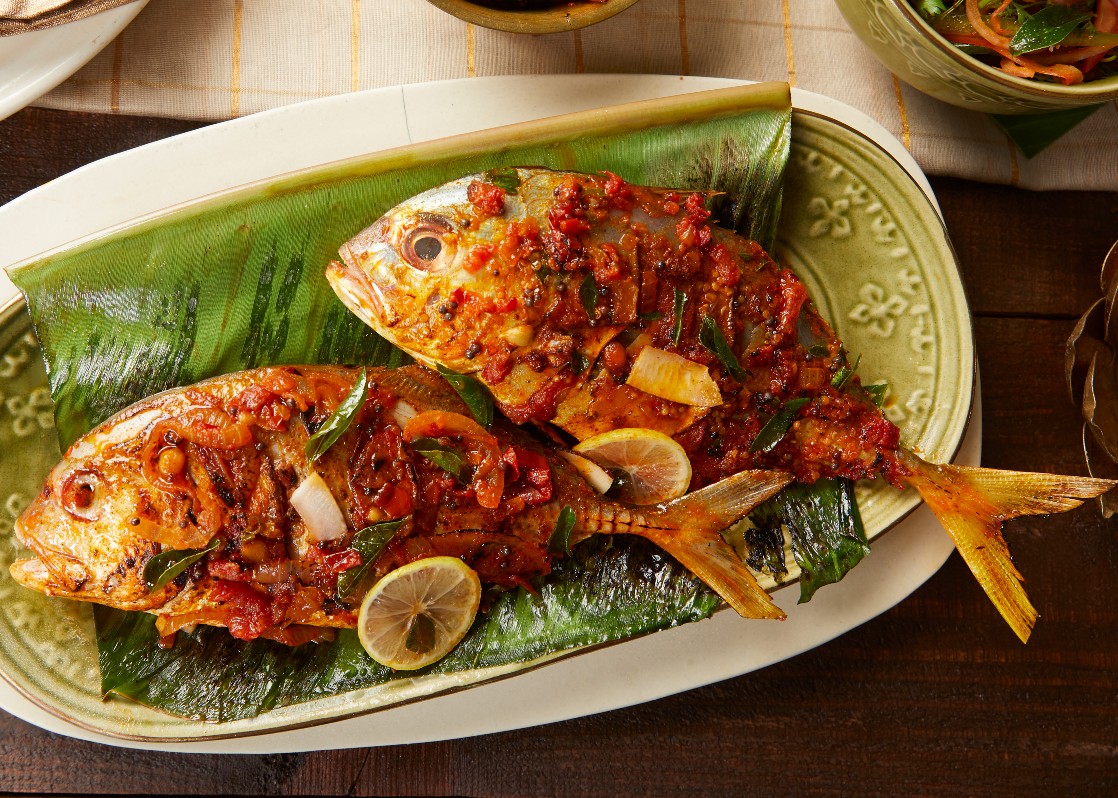 Karimeen Pollichathu